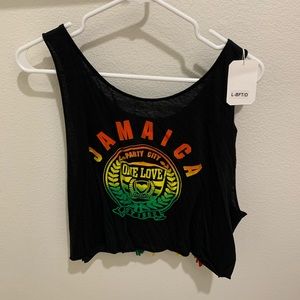 Rasta Crop Top